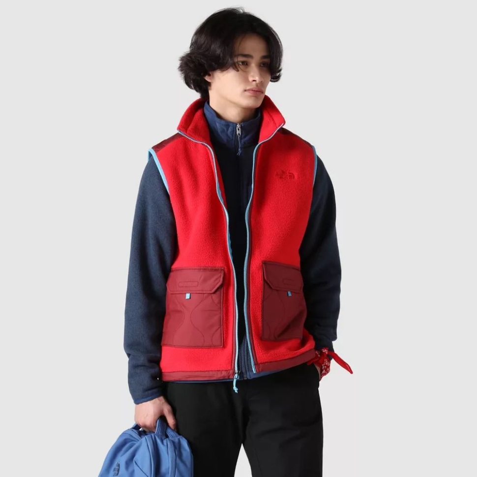 الرجال الملكي القوس الصوف جيليه الوجه الشمالي الأحمر