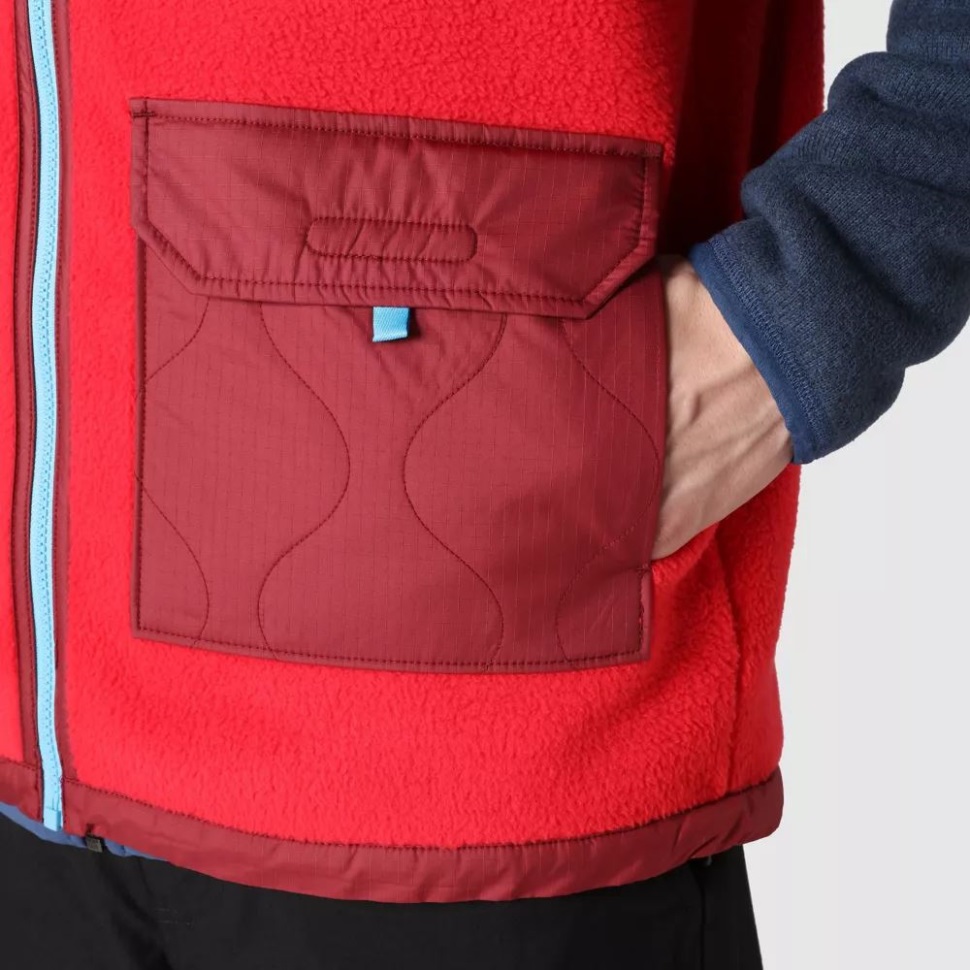 الرجال الملكي القوس الصوف جيليه الوجه الشمالي الأحمر