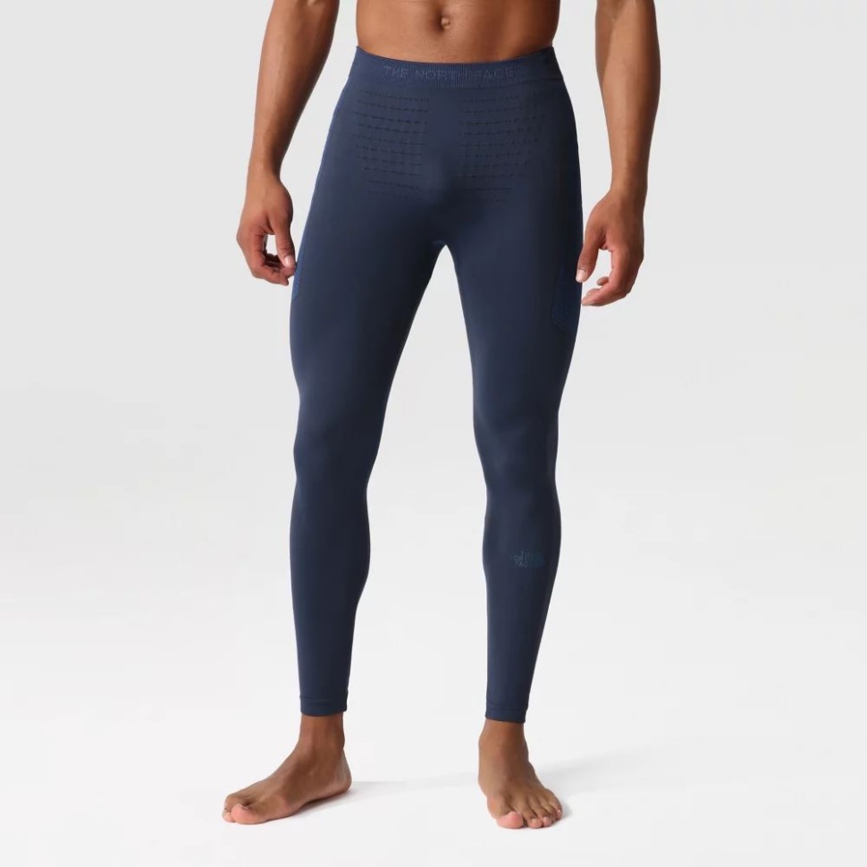 الرجال الرياضة طماق الحضرية الأزرق الداكن وجه الشمال