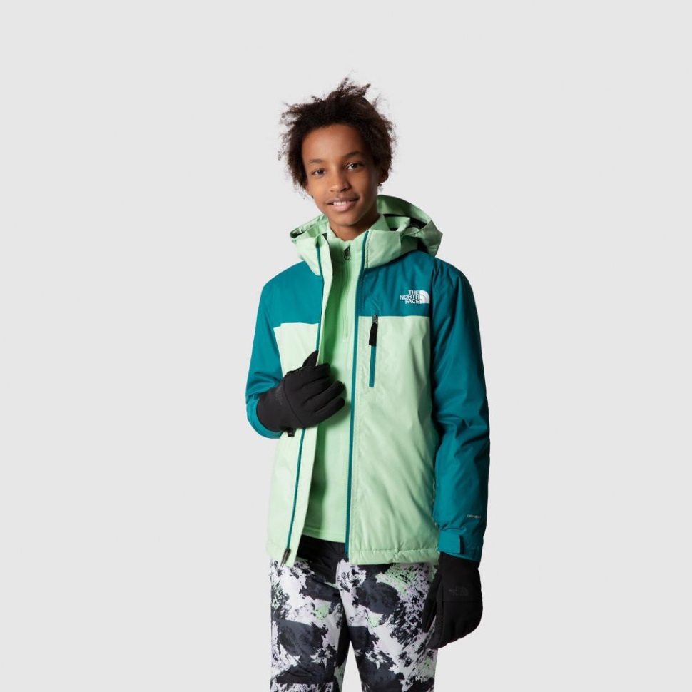 الزنجار الأخضر الزنجار والوجه الشمالي سنجكويست بالإضافة إلى سترة معزولة