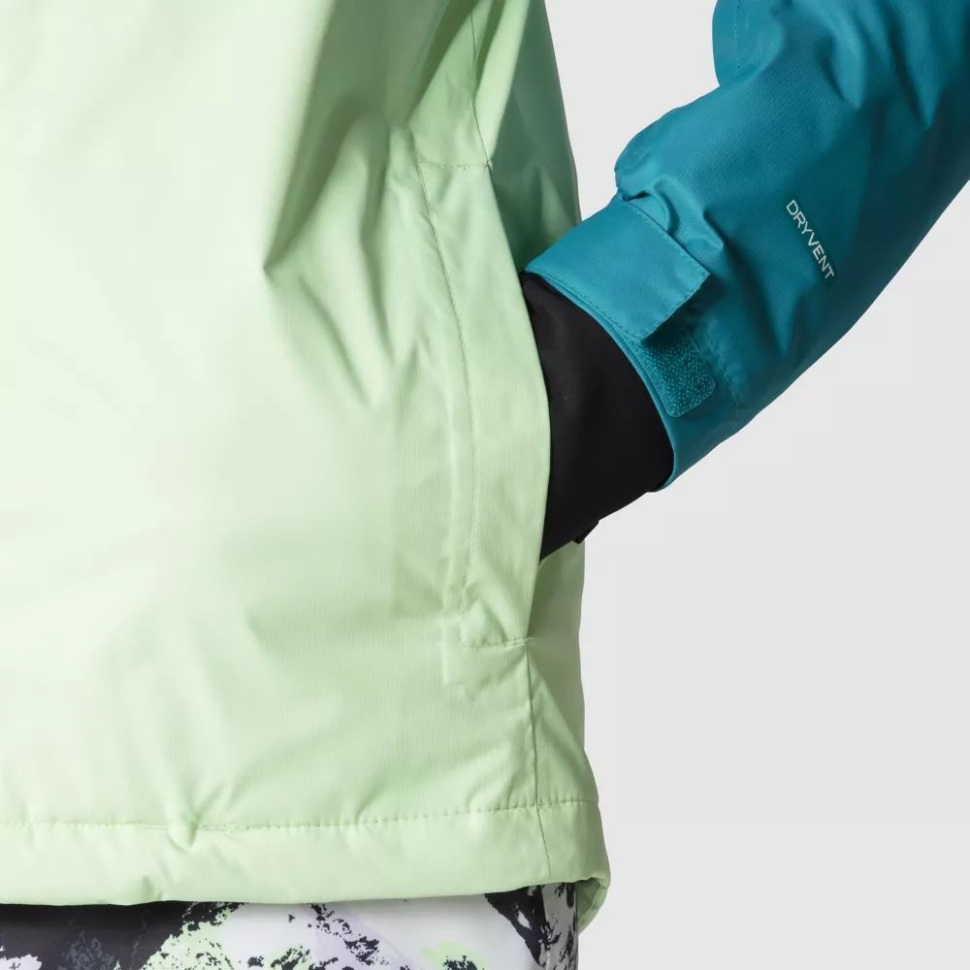 الزنجار الأخضر الزنجار والوجه الشمالي سنجكويست بالإضافة إلى سترة معزولة