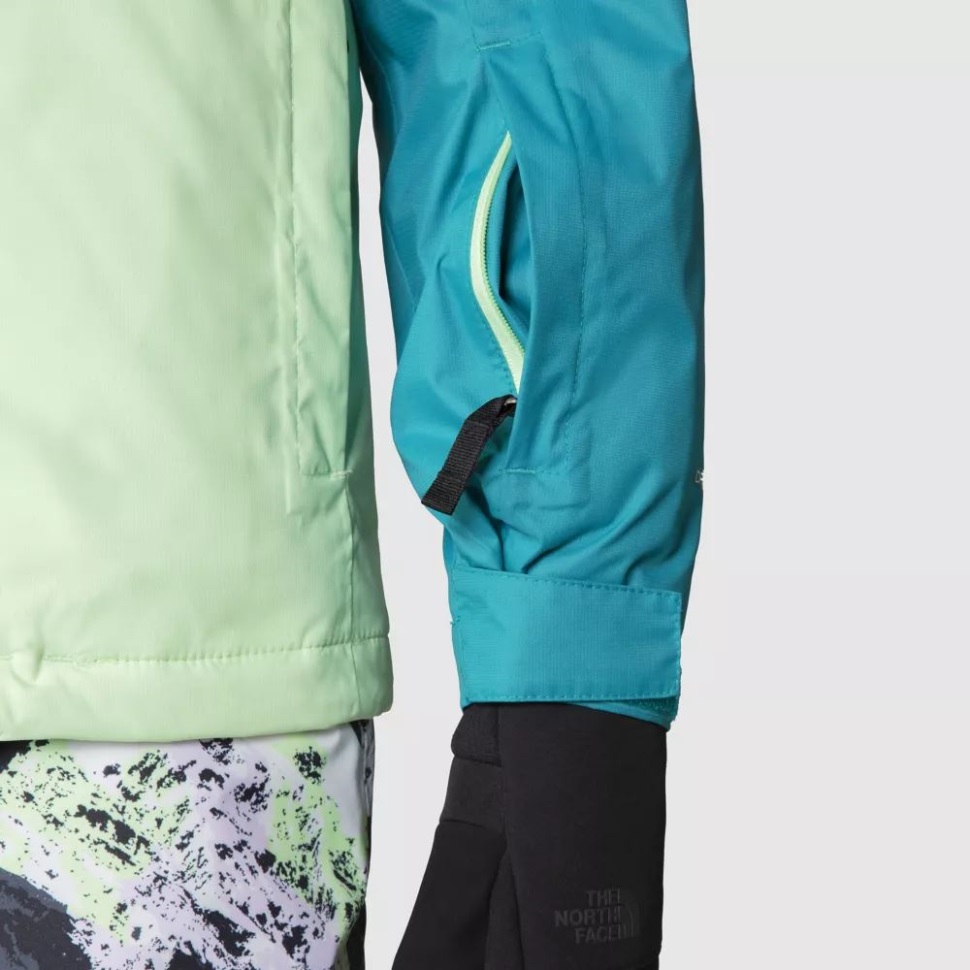 الزنجار الأخضر الزنجار والوجه الشمالي سنجكويست بالإضافة إلى سترة معزولة