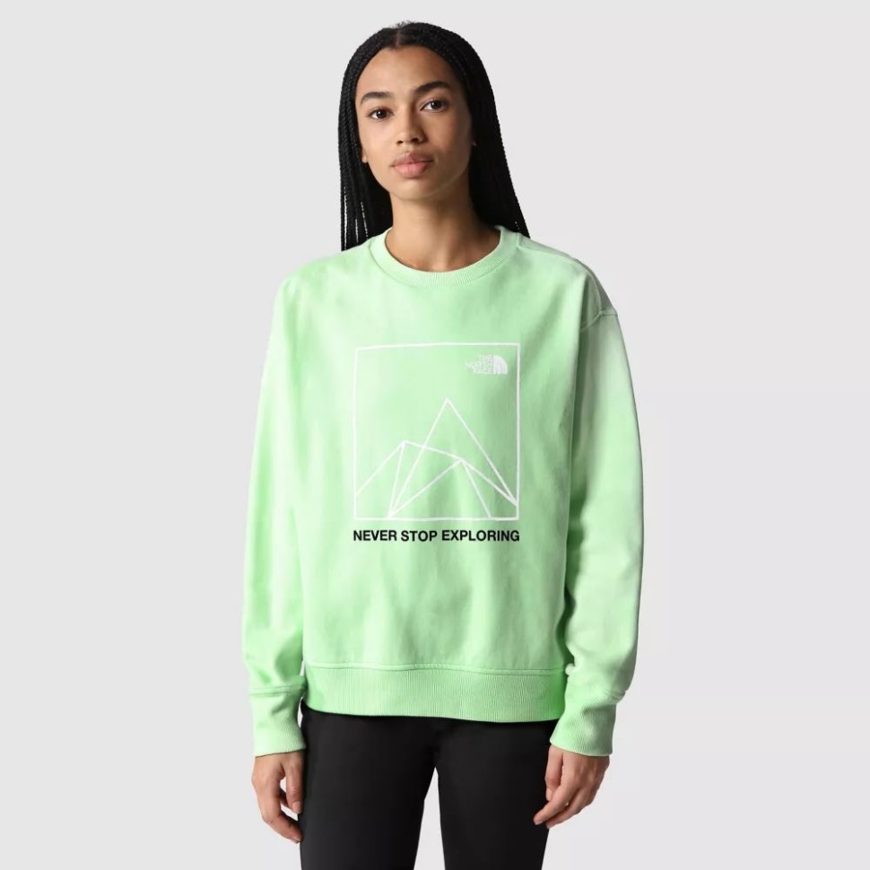 الزنجار الأخضر في الشمال وجه المرأة ينسق سترة