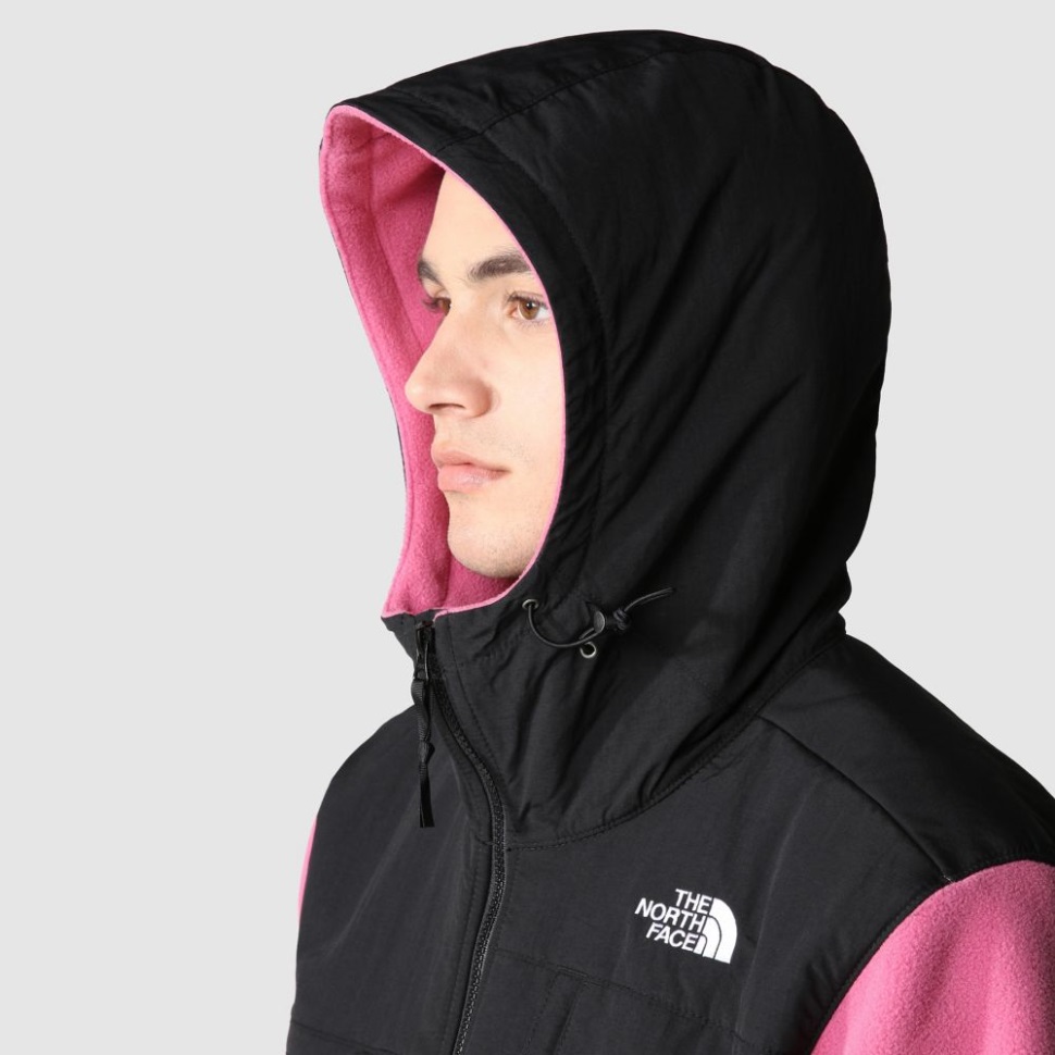 البنفسجي الأحمر الوجه الشمالي للرجال Denali Anorak