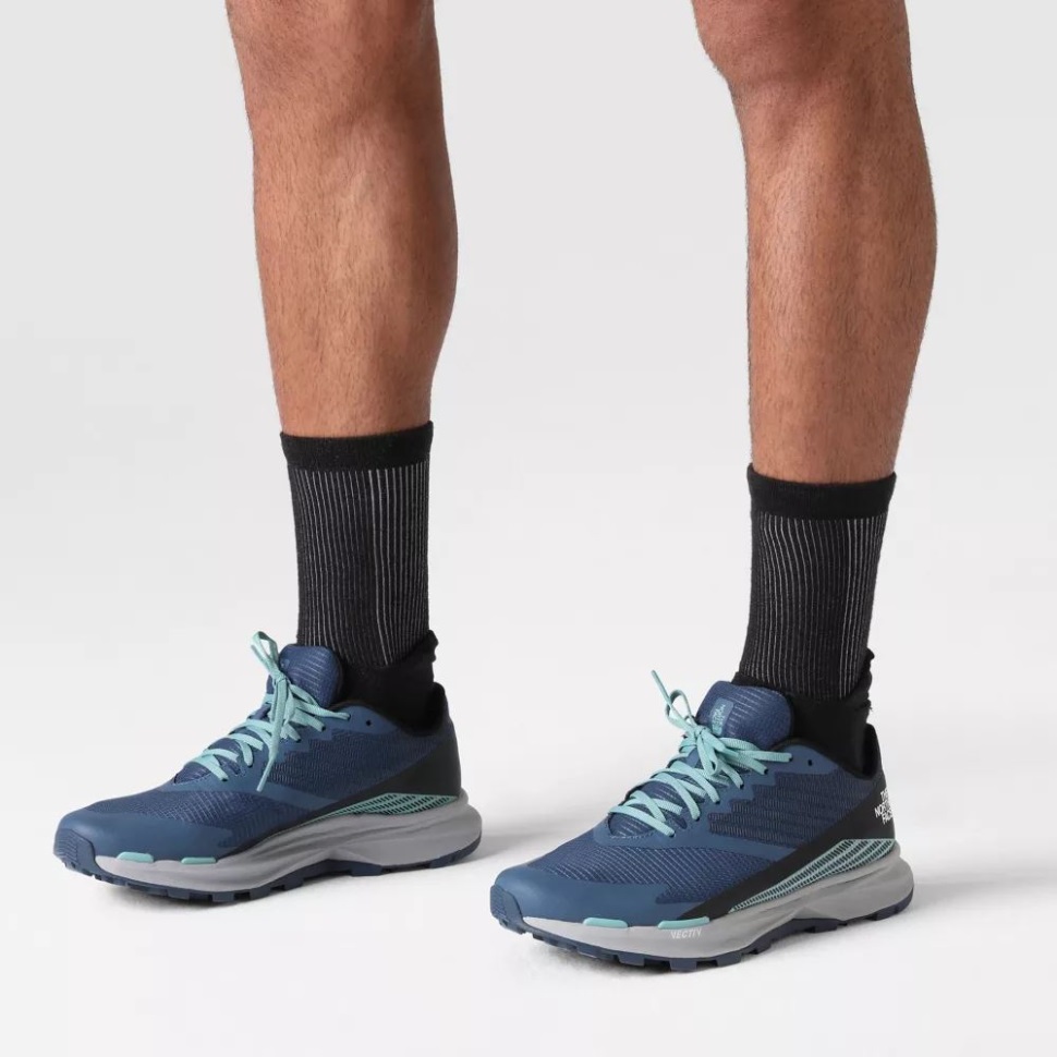 شادي الأزرق الرجال Vectiv Levitum تريل الاحذية الوجه الشمالي