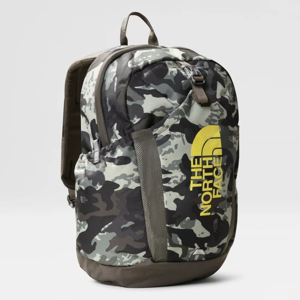 حقيبة ظهر ريكون صغيرة من ذا نورث فيس للشباب باللون الأخضر الداكن