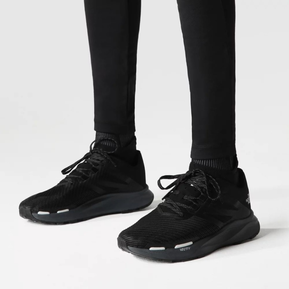 شمال الوجه الأسود الأبيض الرجال Vectiv Eminus تريل الاحذية