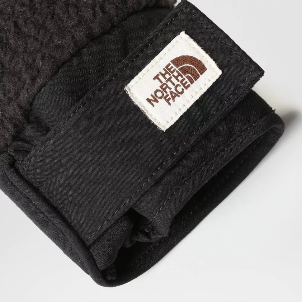 قفازات صوف كراجمونت للوجه الشمالي سوداء