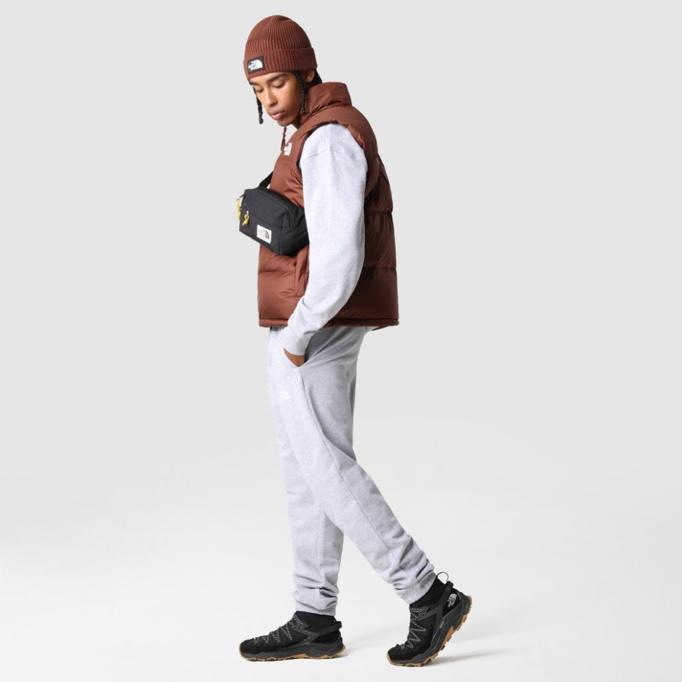 الوجه الشمالي الرجال البلوط الداكن 1996 ريترو Nuptse جيليه