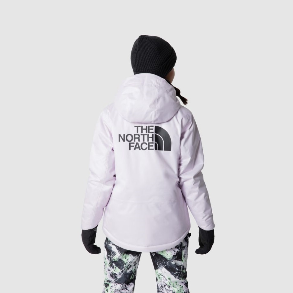 الشمال وجه الفتيات سترة معزول الحرية لافندر الضباب