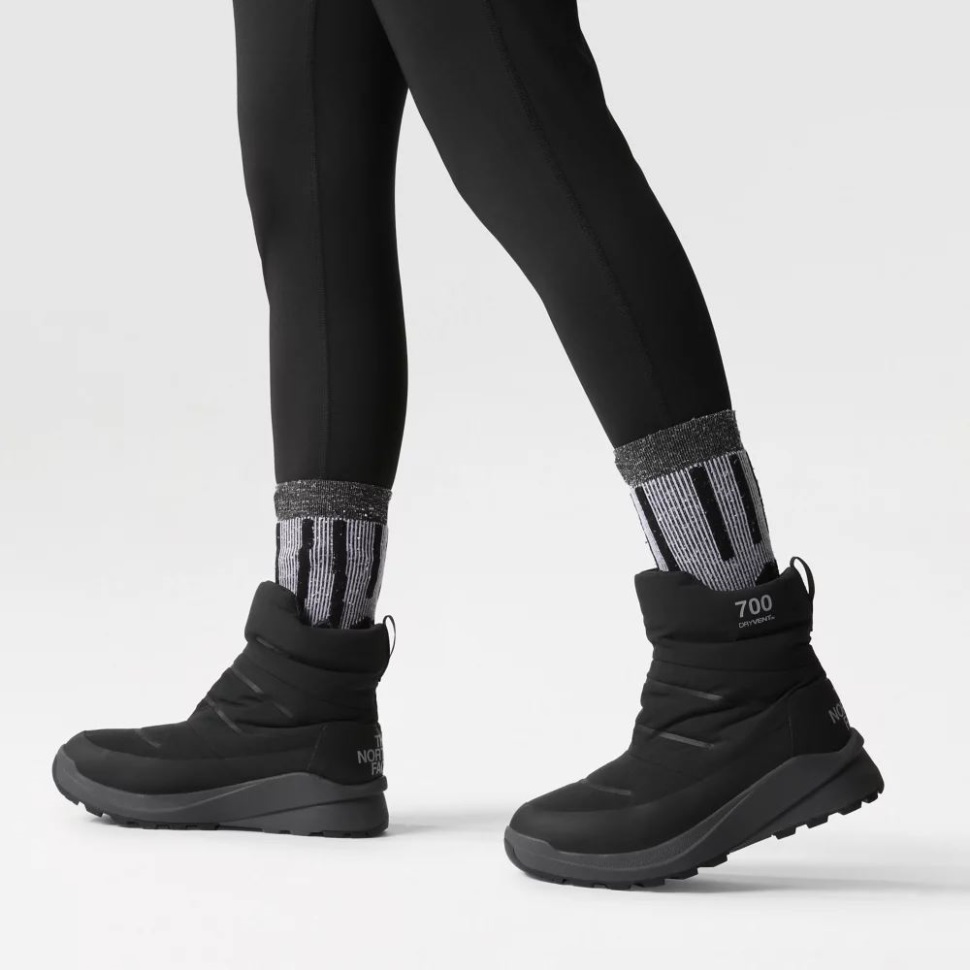 Nuptse Ii النساء الرمادية الوجه الشمالي الجوارب الشتوية