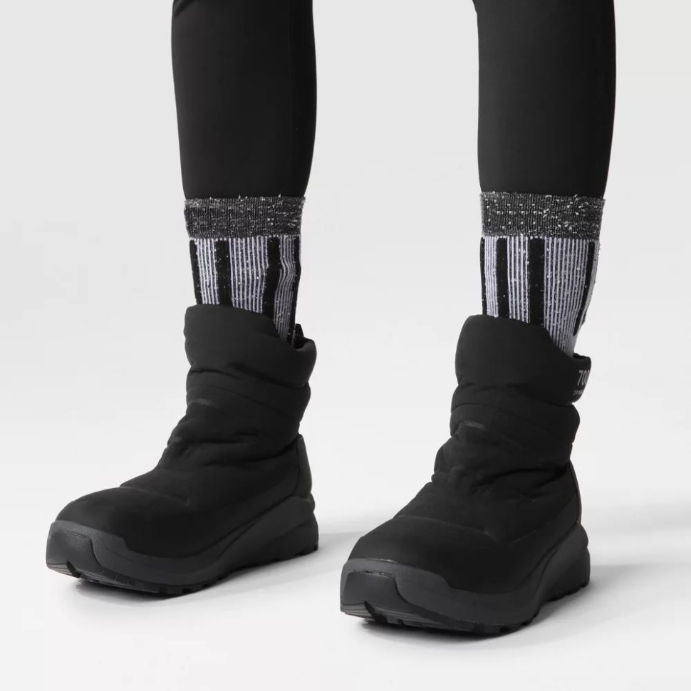 Nuptse Ii النساء الرمادية الوجه الشمالي الجوارب الشتوية