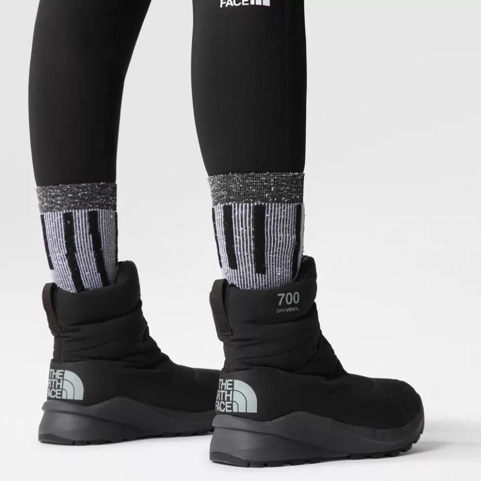 Nuptse Ii النساء الرمادية الوجه الشمالي الجوارب الشتوية