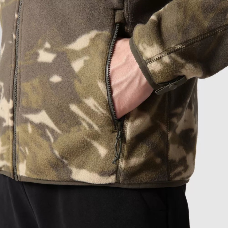 الرجال الوجه الشمالي 100 الجليدية كامل البريدي الصوف رمادي داكن اللون الأخضر