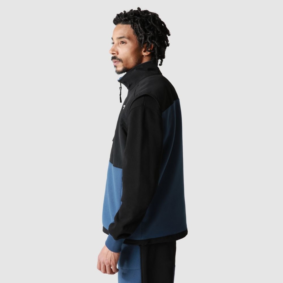 جيليه دينالي أزرق شادي للرجال في الجهة الشمالية