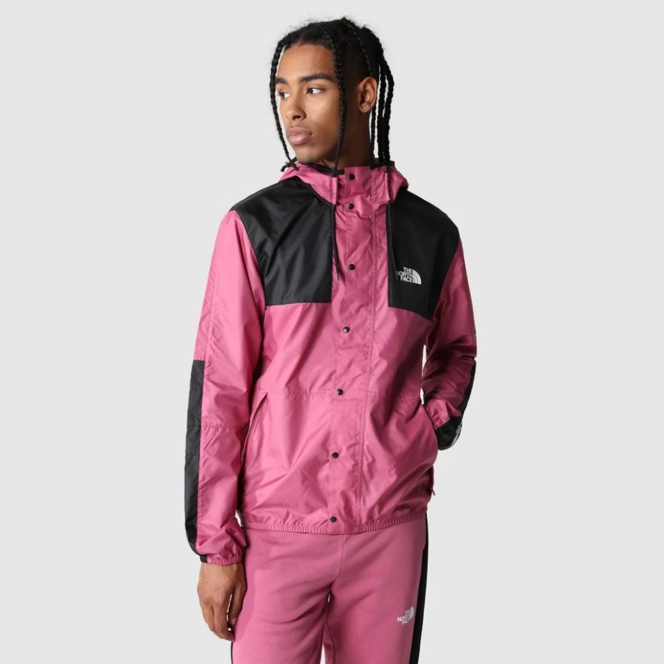 جاكيت جبلي موسمي للرجال من الجهة الشمالية أحمر بنفسجي