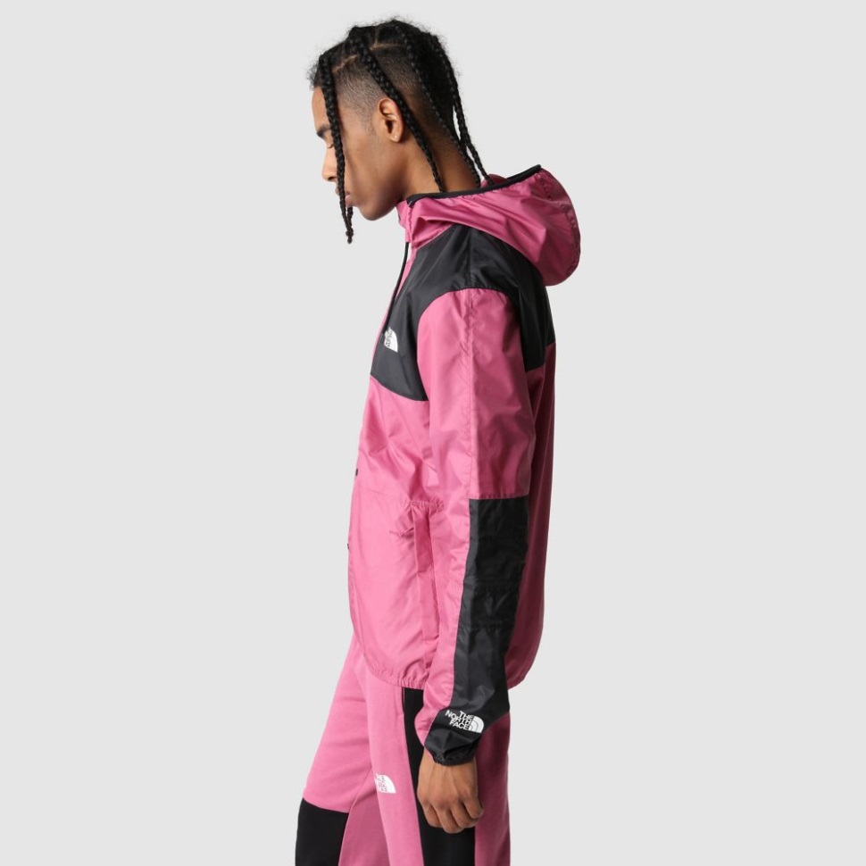 جاكيت جبلي موسمي للرجال من الجهة الشمالية أحمر بنفسجي