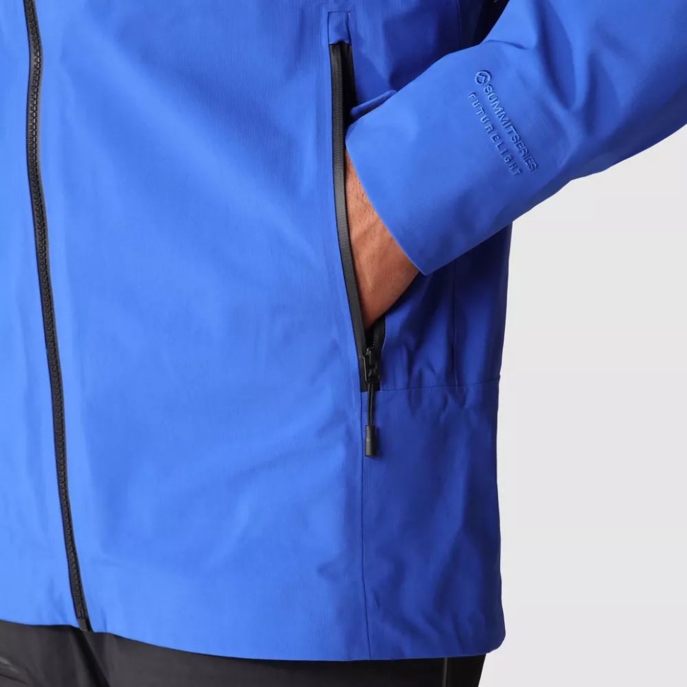 The North Face Men Summit Torre Egger Futurelight Jacket Blue. الوجه الشمالي