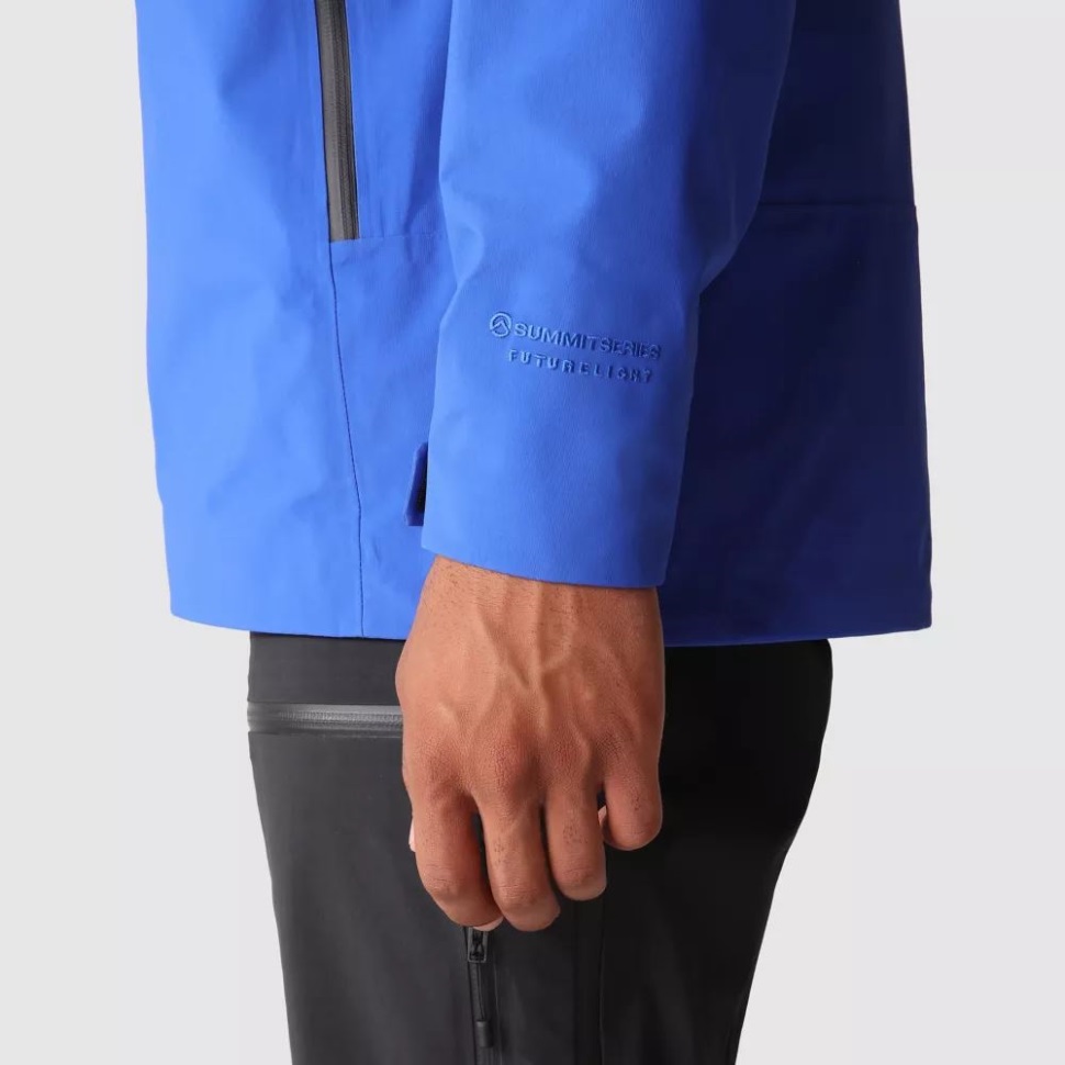 The North Face Men Summit Torre Egger Futurelight Jacket Blue. الوجه الشمالي