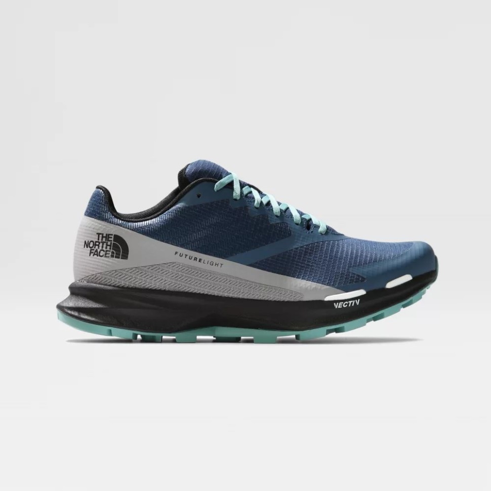 ذا نورث فيس أحذية ركض ذات لون أزرق غامق للرجال