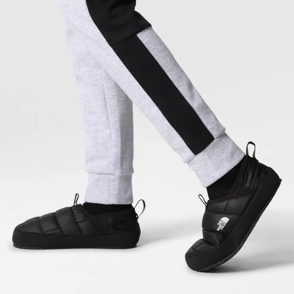 البغال الشتوية الشتوية للشباب المراهقين بالجدار الحراري الجر الثاني أسود أبيض