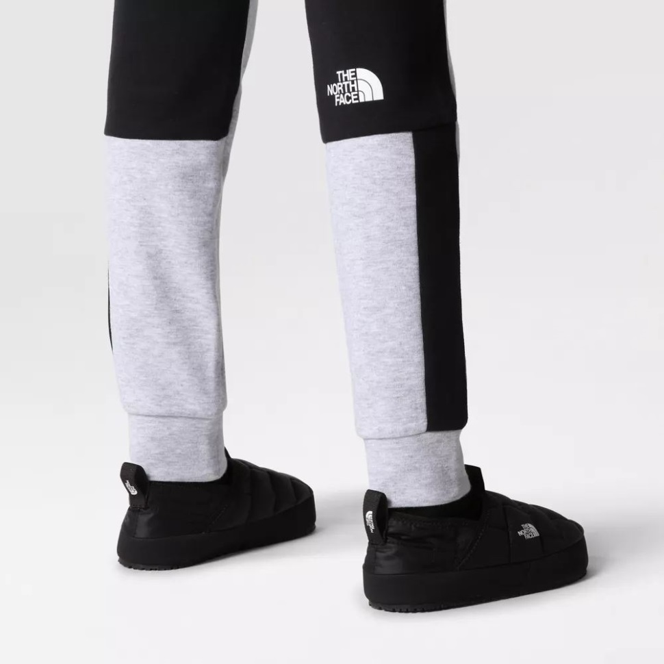 البغال الشتوية الشتوية للشباب المراهقين بالجدار الحراري الجر الثاني أسود أبيض