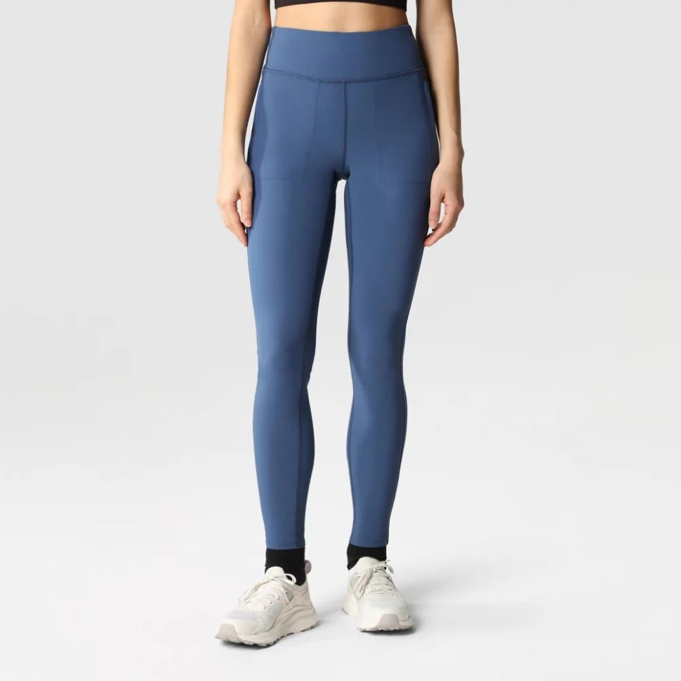 The North Face Women Bridgeway Hybrid طماق أزرق ظليلة