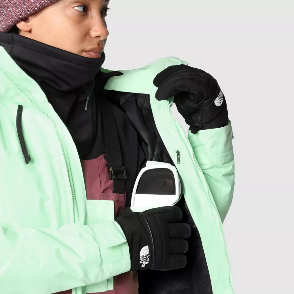 سترة نسائية سوبرلو من الجهة الشمالية باللون الأخضر الزنجار