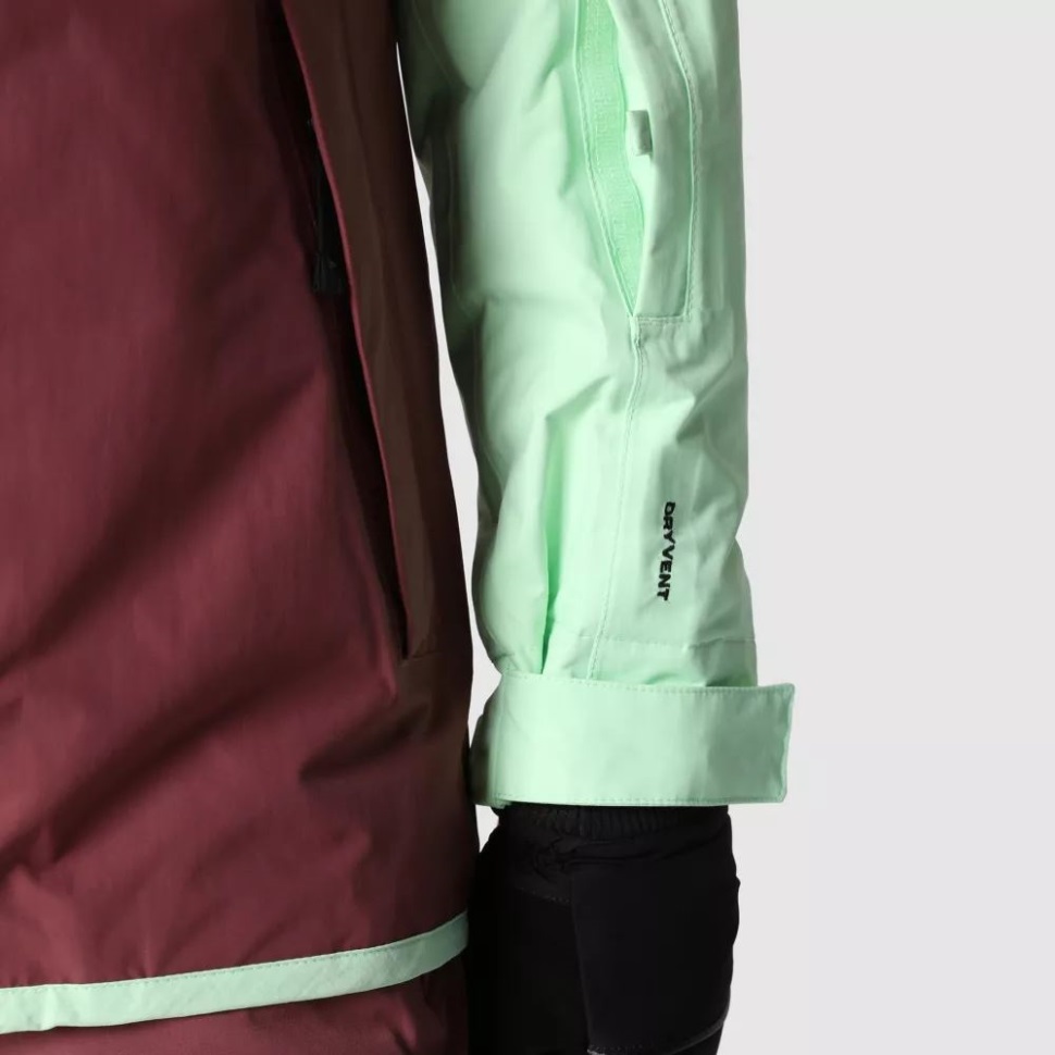 سترة نسائية سوبرلو من الجهة الشمالية باللون الأخضر الزنجار