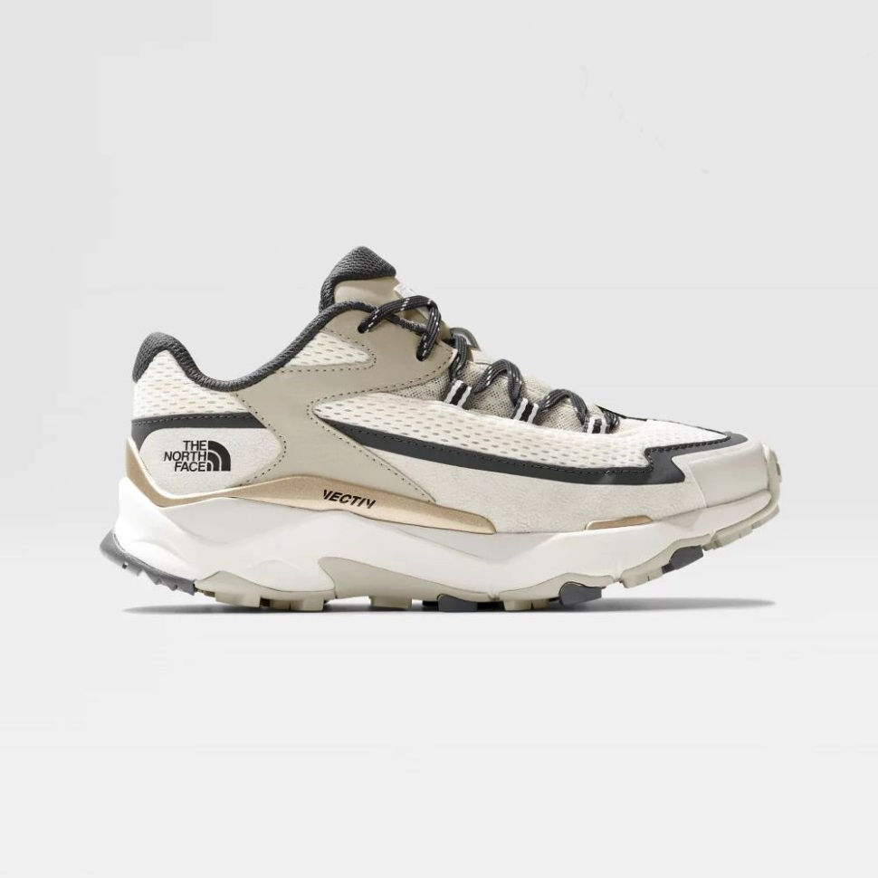 تواجه الشمال أحذية المشي لمسافات طويلة النساء Vectiv Taraval بيضاء