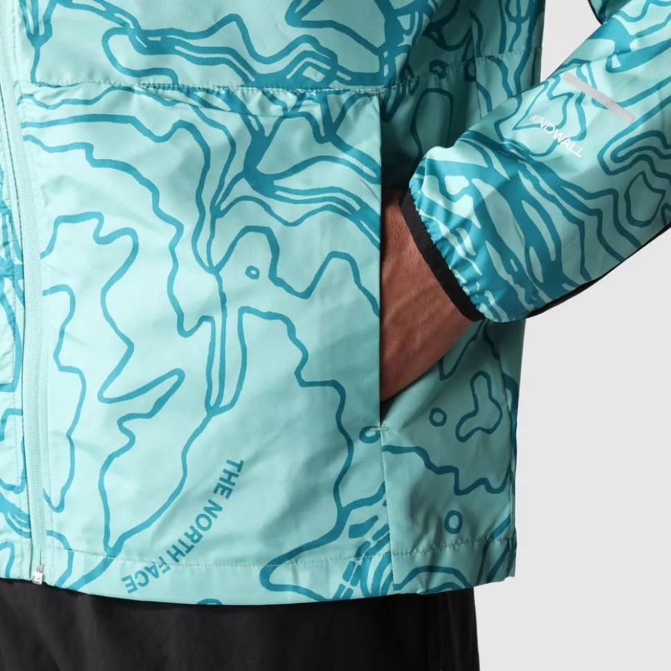 واسابي يوسمايت الرجال تشغيل سترة الرياح الوجه الشمالي