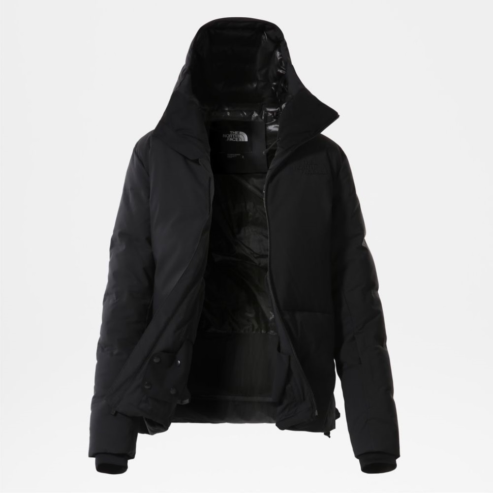 المرأة أسفل سترة الوجه الشمالي الأسود