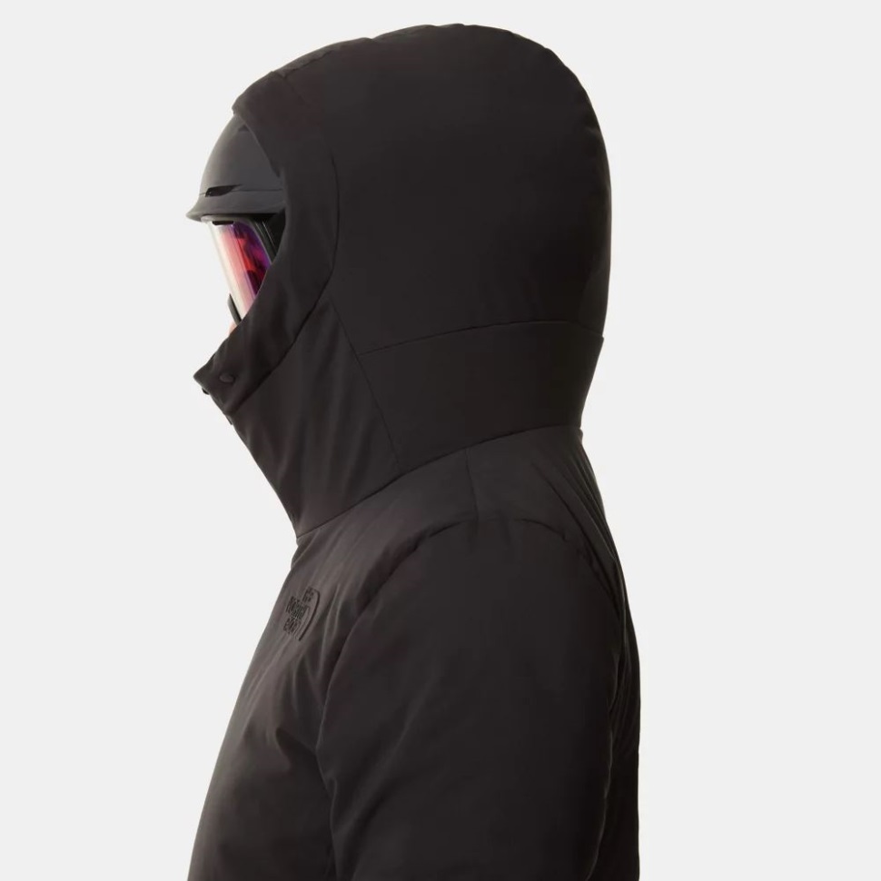 المرأة أسفل سترة الوجه الشمالي الأسود