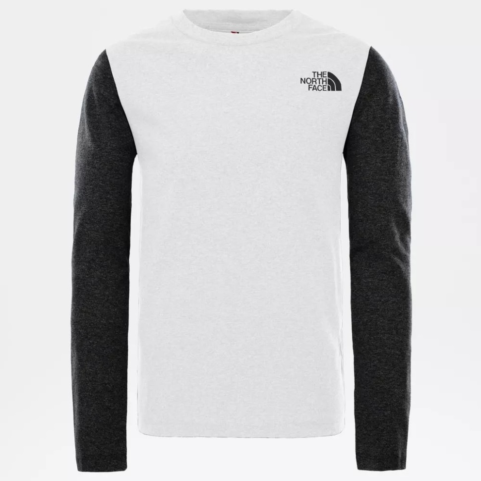 تيشيرت شبابي كم طويل ابيض وجه شمالي