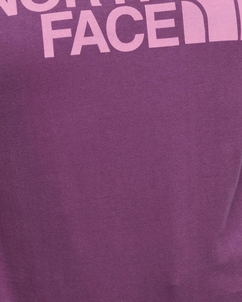 الوجه الشمالي الحراب الأرجواني قصيرة الأكمام نصف قبة القطن المحملة