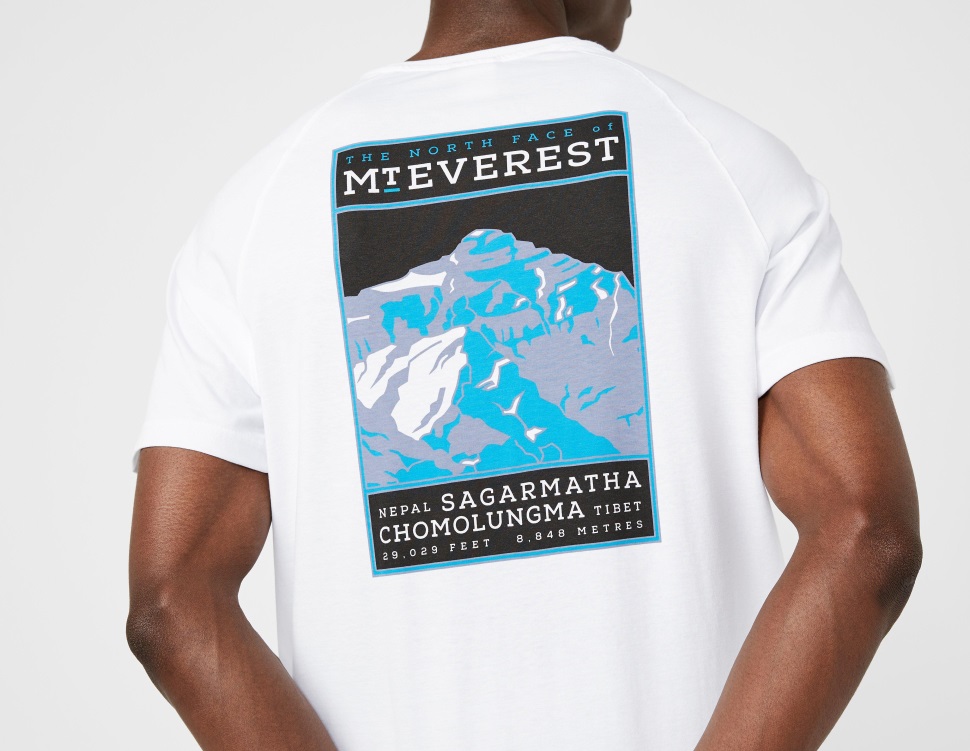 أبيض يواجه الشمال ويواجه الشمال تي شيرت