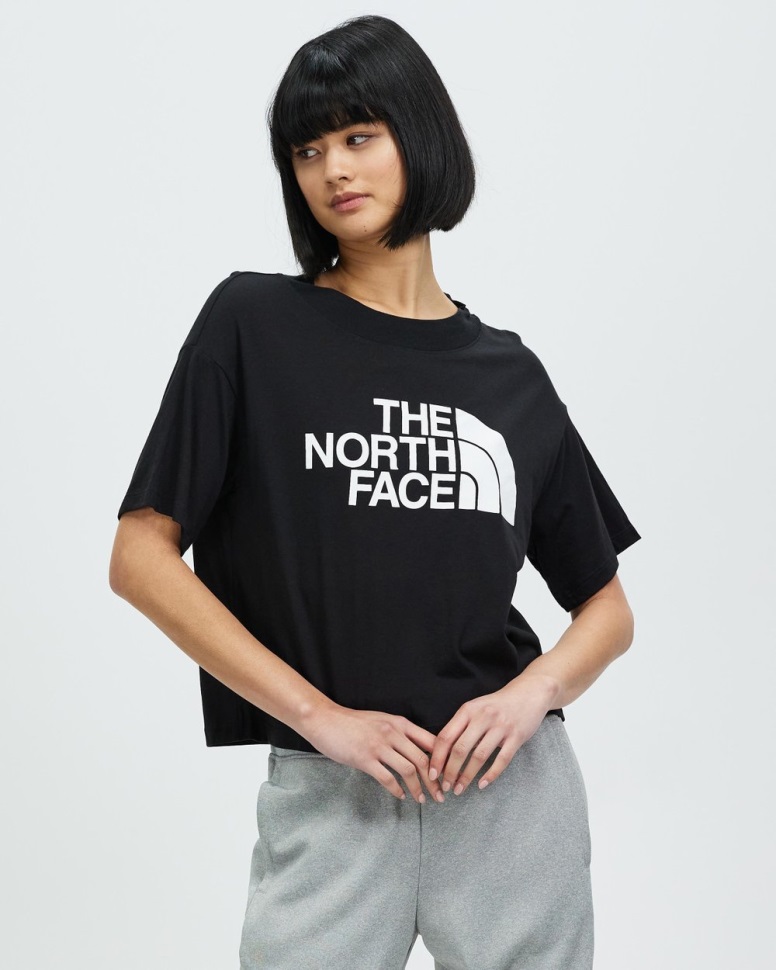 أسود الوجه الشمالي نصف قبة اقتصاص قصير الأكمام المحملة