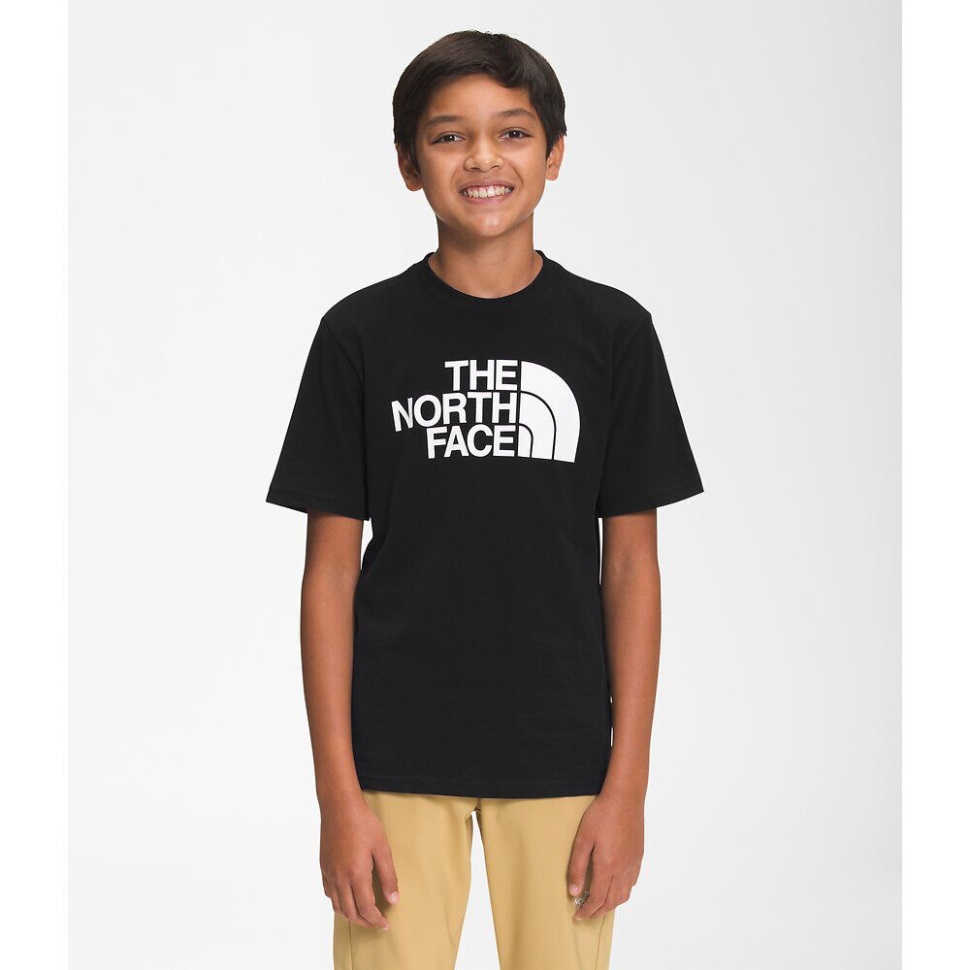 الفتيان السود قصيرة الأكمام الرسم المحملة الوجه الشمالي