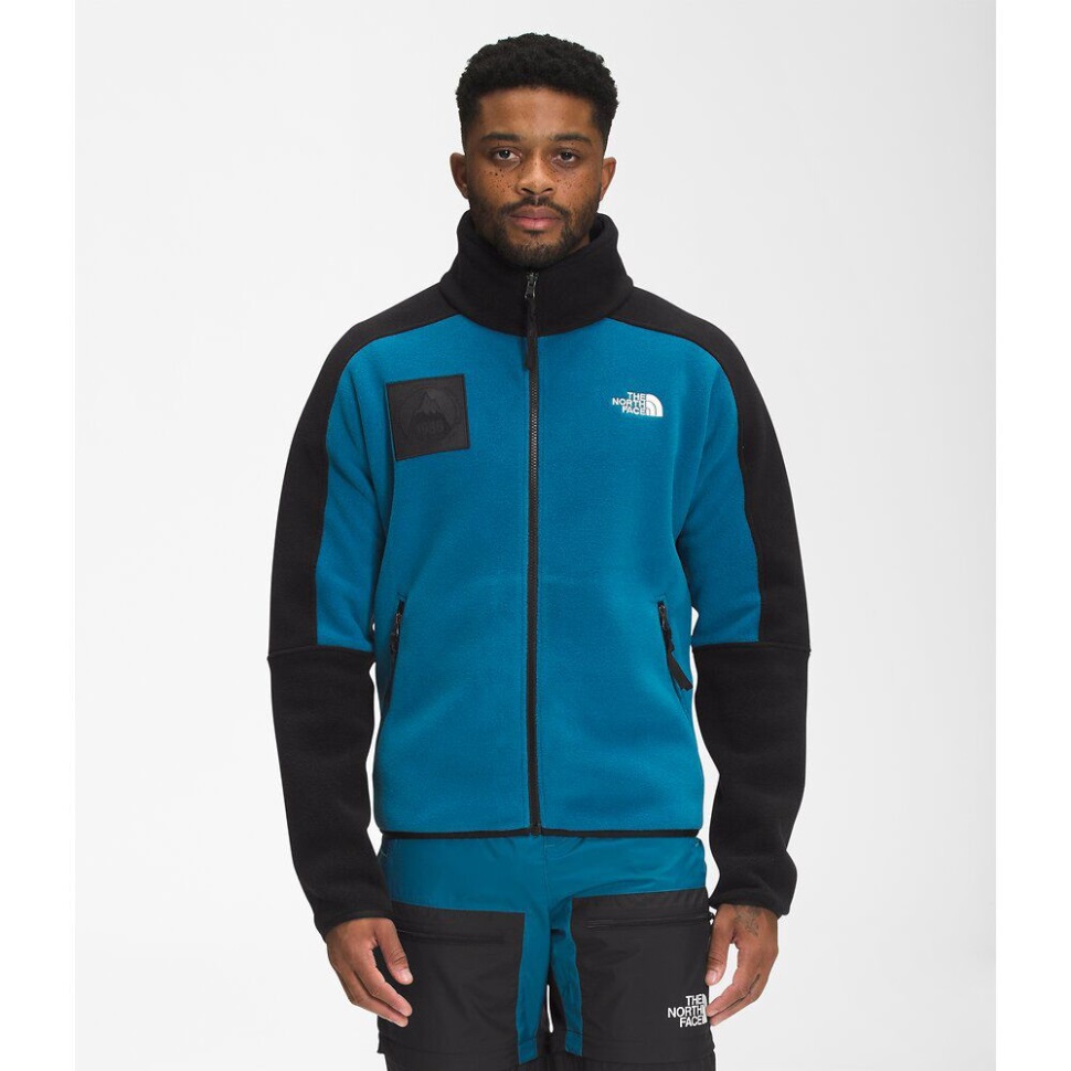 بانف سترة جبلية من أصول للجنسين باللون الأزرق للوجه الشمالي