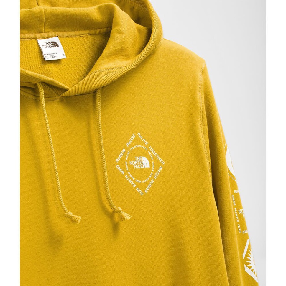 أرووود الرجال الأصفر زجاجة مصدر زجاجة الهيمالايا البلوز هوديي الوجه الشمالي