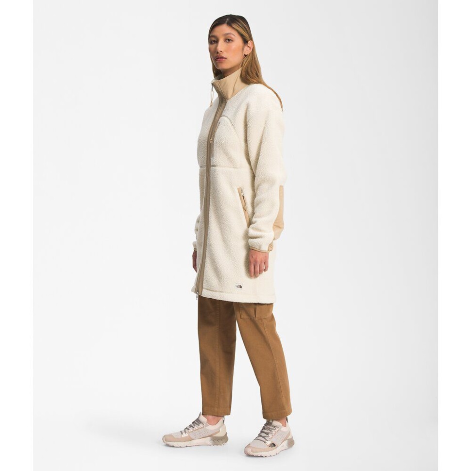 معطف صوف نسائي من Cragmont مبيّض الرمال الوجه الشمالي