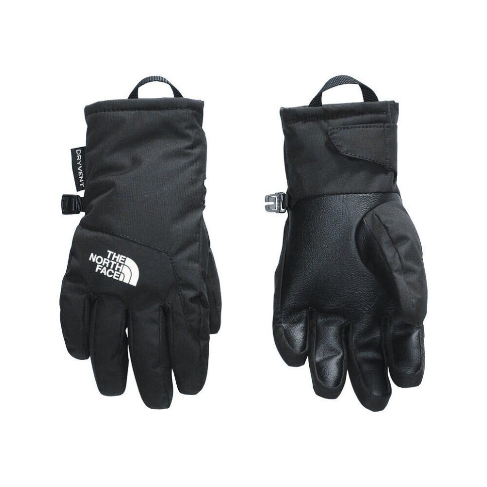 قفازات الشباب الجاف الوجه الشمالي أسود