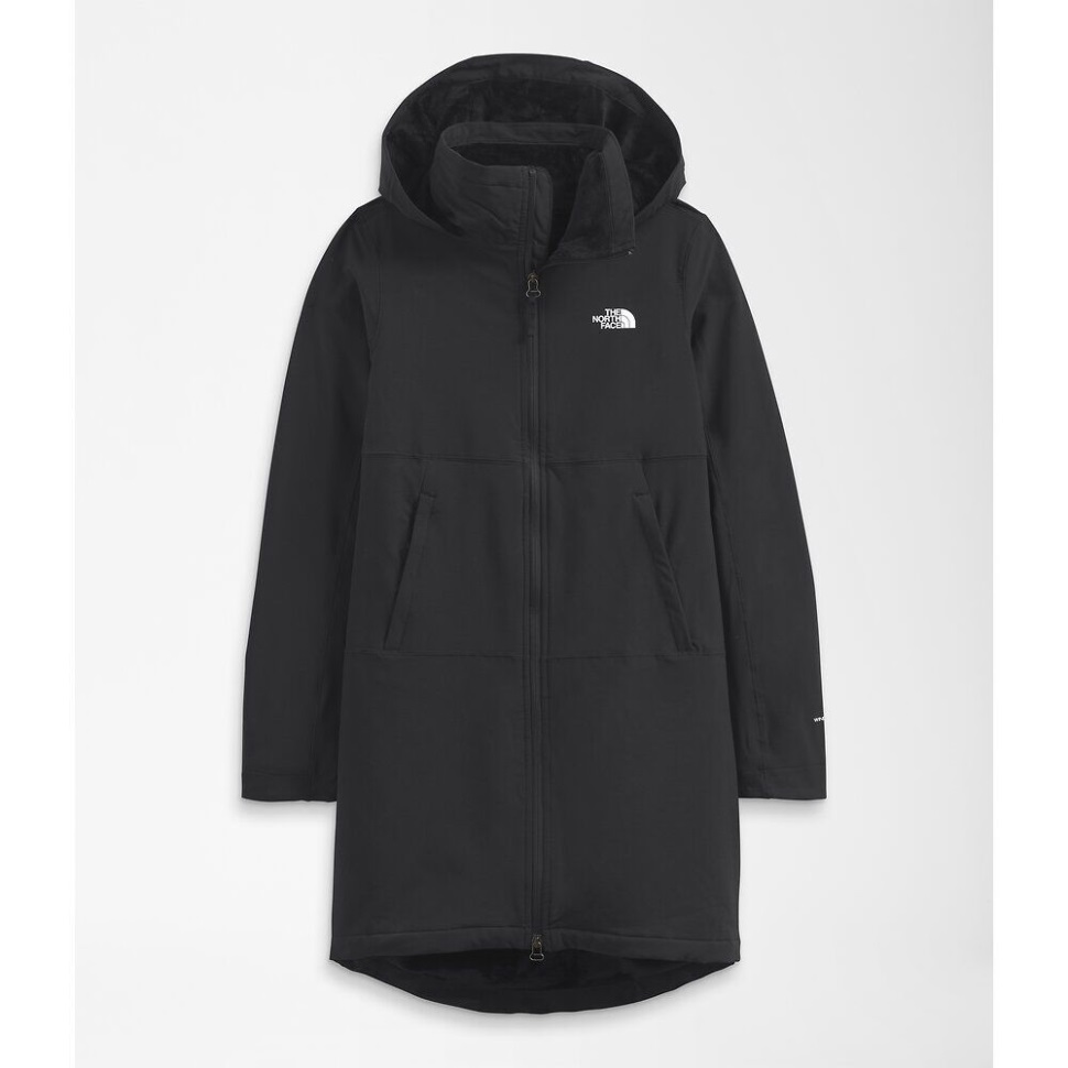 جاكيت باركا نسائي شيلبي راشيل أسود الوجه الشمالي