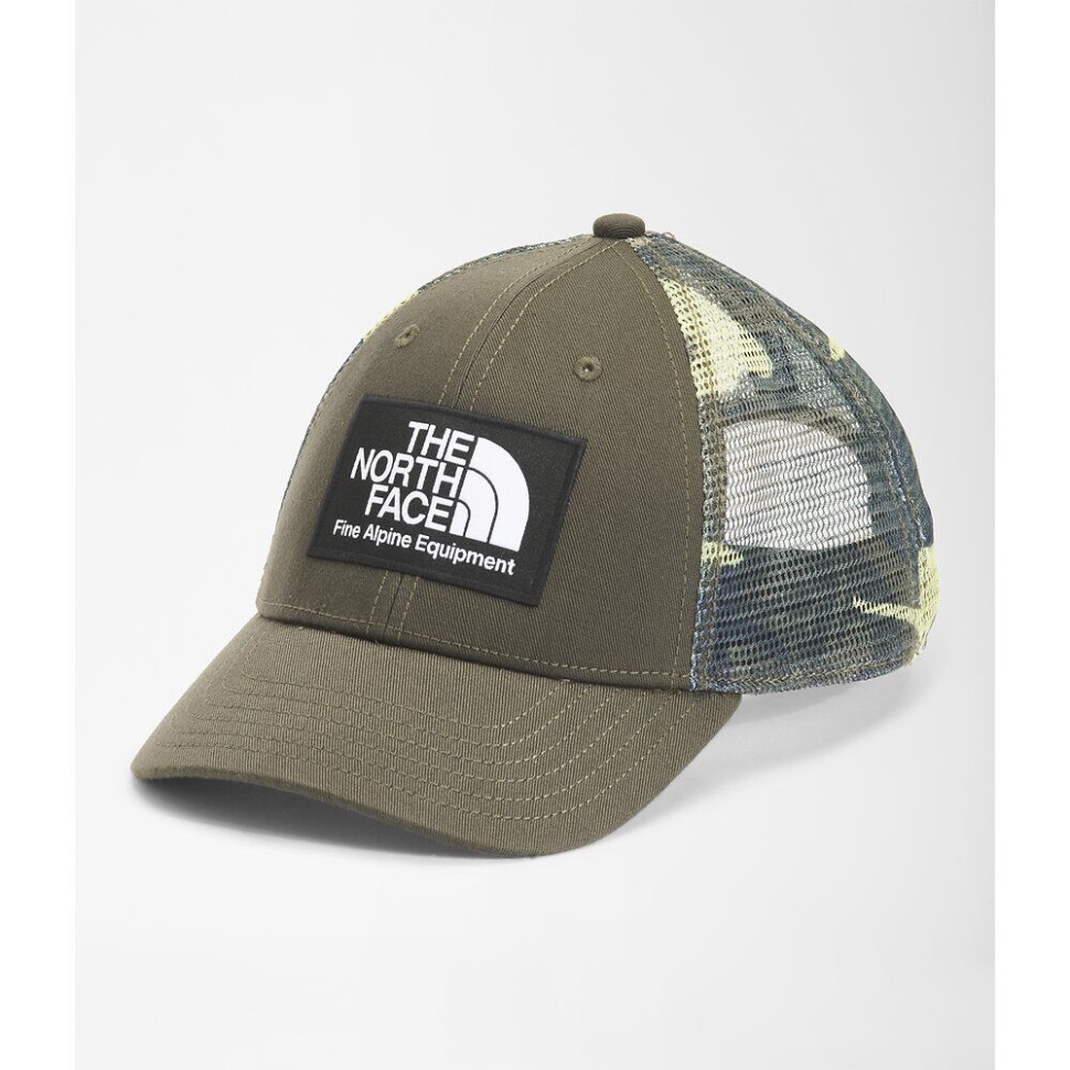 سائق شاحنة طين الشباب الأخضر الداكن الجديد الوجه الشمالي