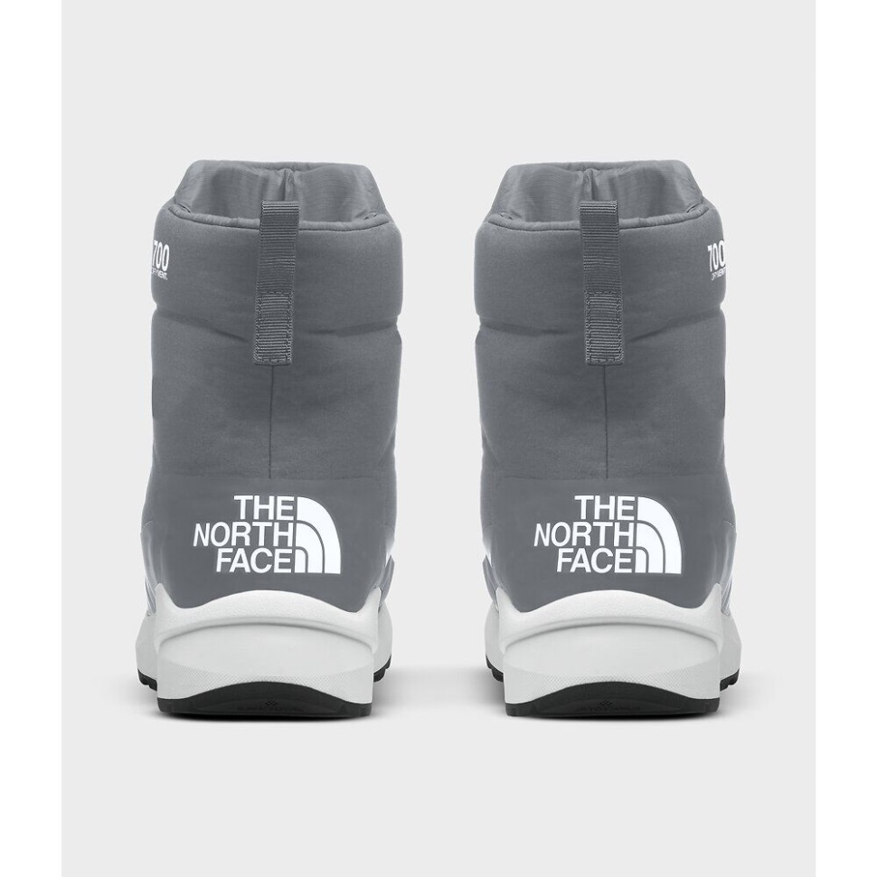 The North Face Men Nuptse Ii الجوارب الرمادية المقاومة للماء