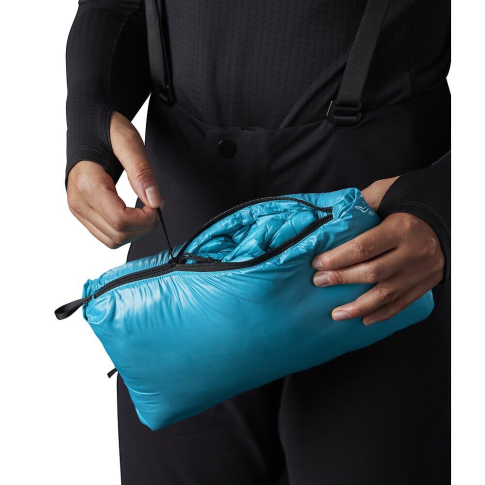 النساء قمة أسفل هوديي المينا الأزرق الوجه الشمالي