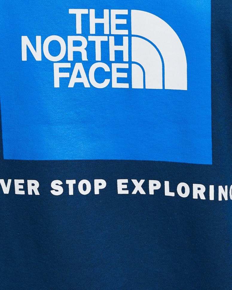 Box Nse Crew سويت شيرت أزرق وجه الشمال