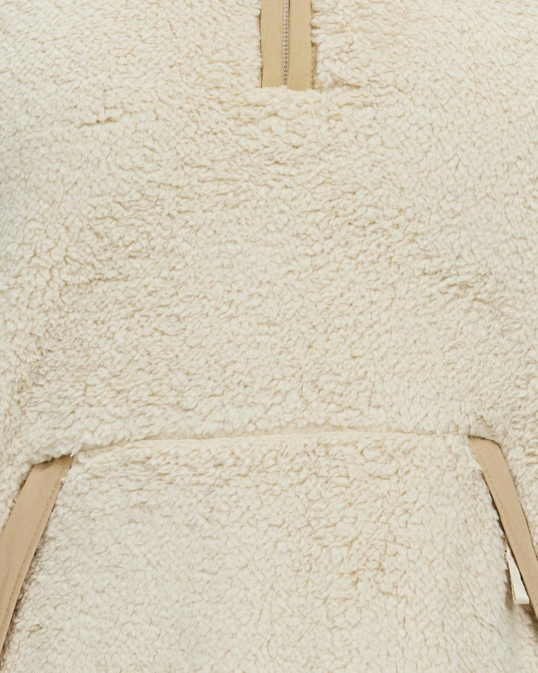 كنزة صوفية من كامبشاير 2.0 مبيضة بالرمل الوجه الشمالي