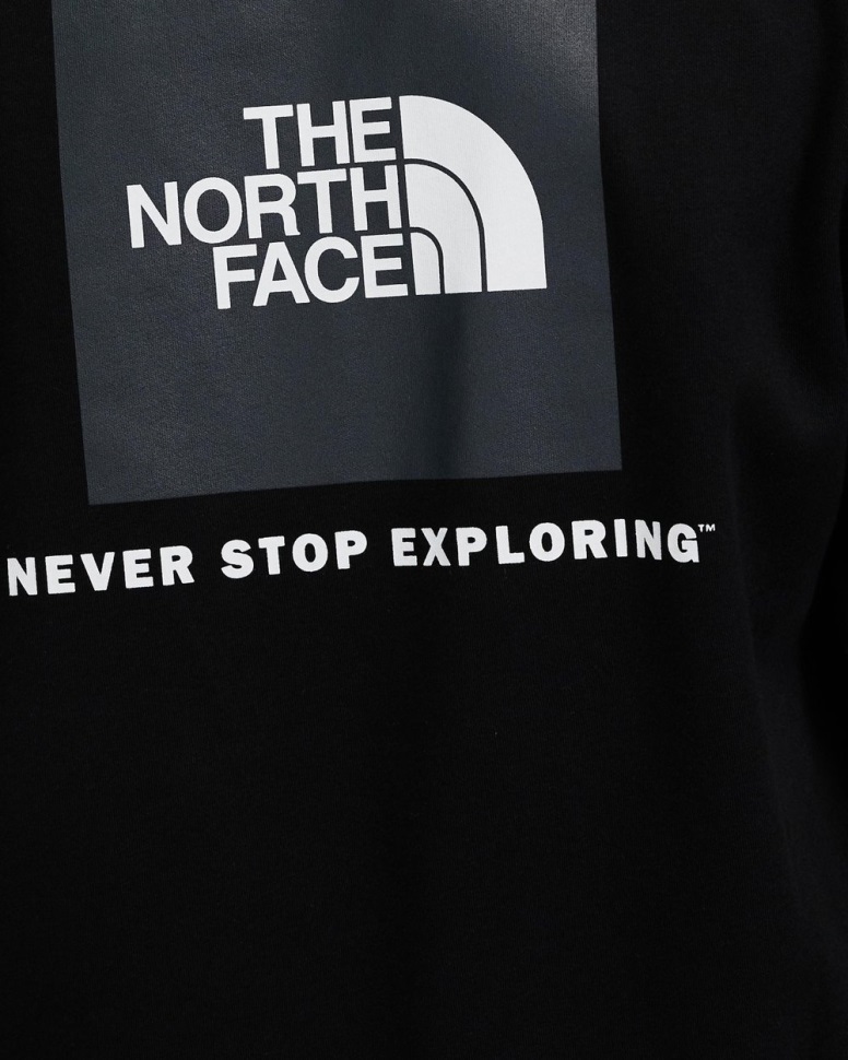 Box Nse Crew سويت شيرت أسود وجه الشمال