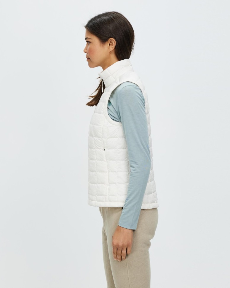 سترة إيكو الحرارية للوجه الشمالي بيضاء